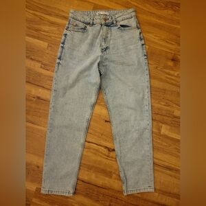 Zara High Rise Mom Jeans Sz 6